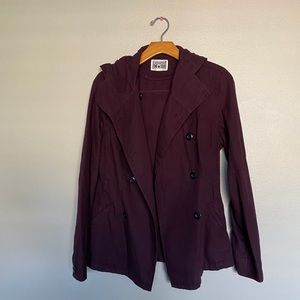 Plum jacket